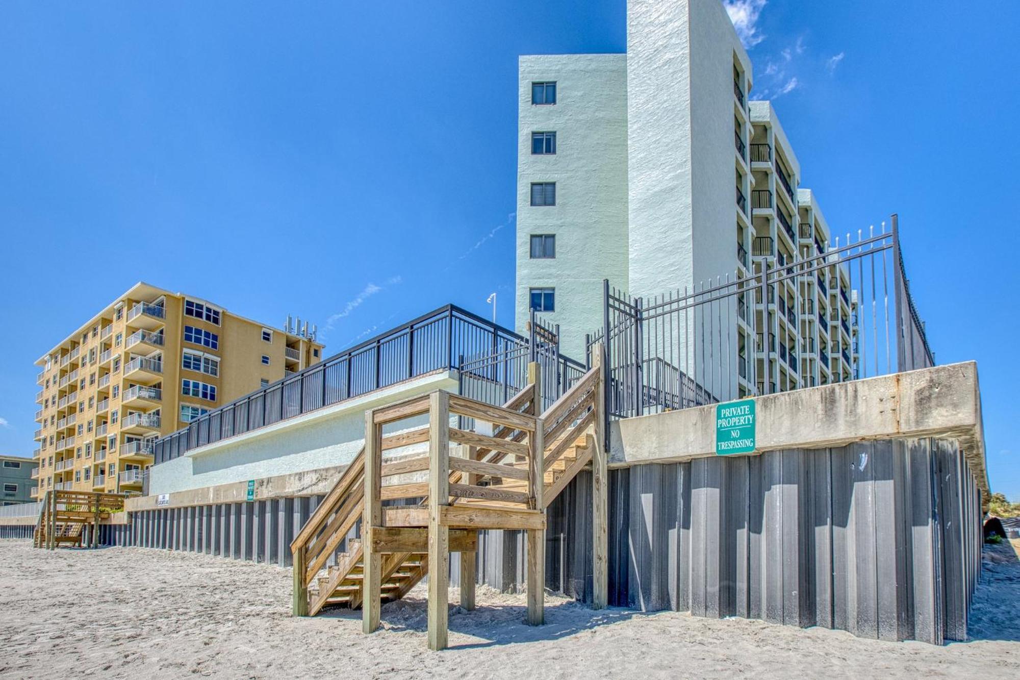 Ocean View With A Beachfront Pool At Ocean Trillium Condo ~ 702 New Smyrna Beach Exteriör bild