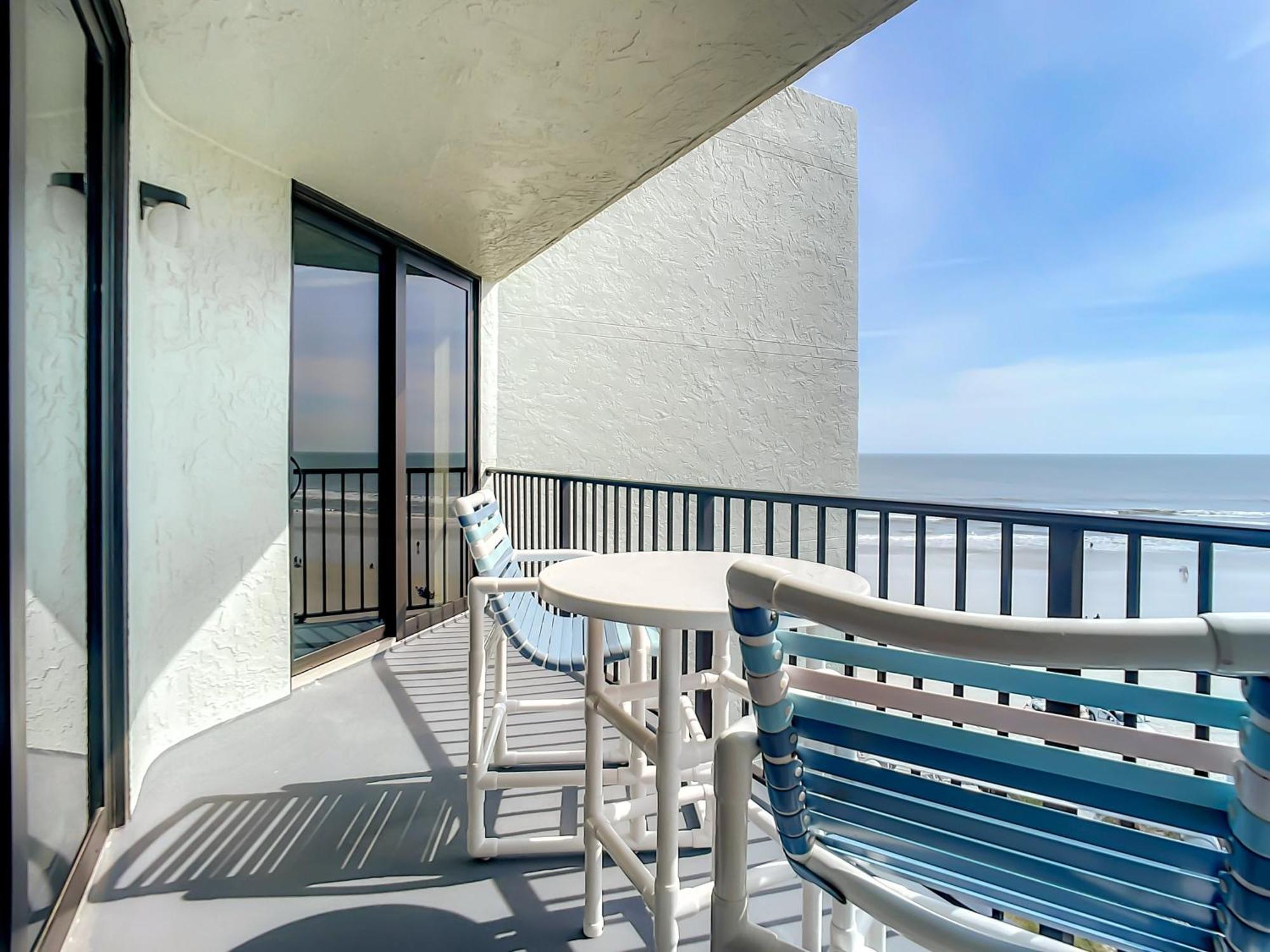 Ocean View With A Beachfront Pool At Ocean Trillium Condo ~ 702 New Smyrna Beach Exteriör bild