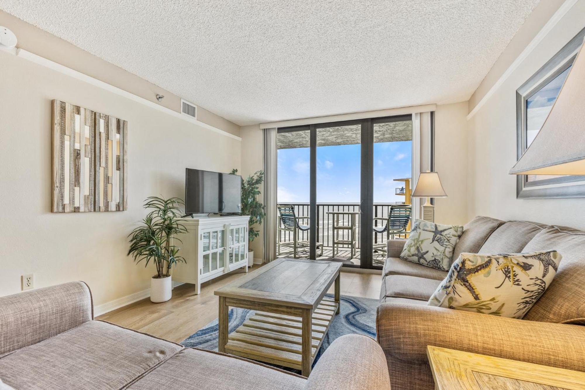 Ocean View With A Beachfront Pool At Ocean Trillium Condo ~ 702 New Smyrna Beach Exteriör bild